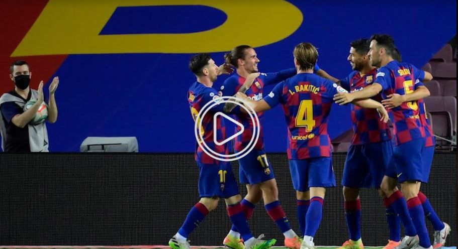 لاعبو برشلونة