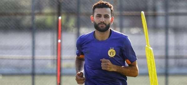 غيلان الشعلالي في تدريبات اليوم