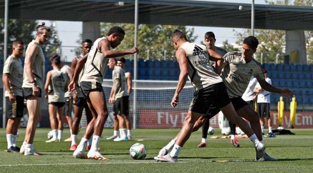 من مران ريال مدريد