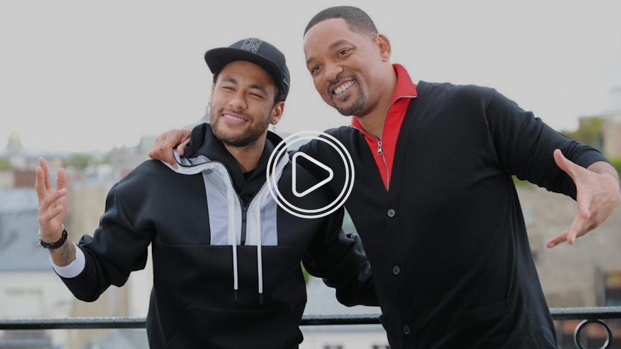 نيمار مع ويل سميث