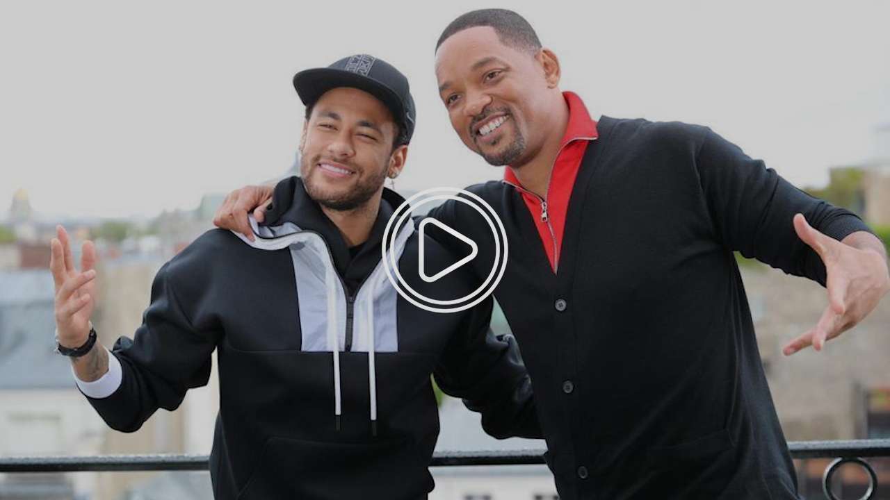 نيمار مع ويل سميث