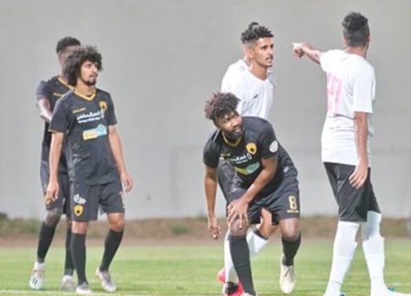 من المباراة الودية
