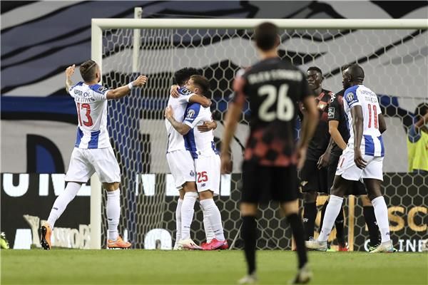 فرحة لاعبي بورتو