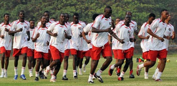 تدريبات منتخب السودان - أرشيفية