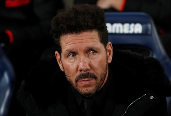 دييجو سيميوني مدرب أتلتيكو مدريد