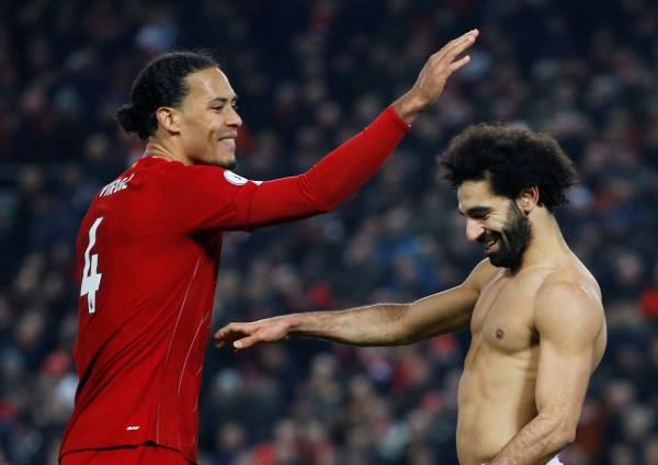 صلاح وفان دايك