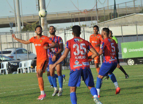 لقطة من المباراة