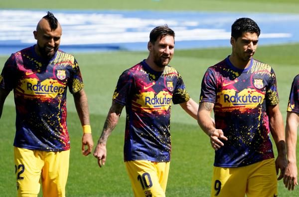 لاعبو برشلونة