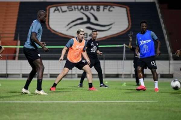 جانب من التدريبات