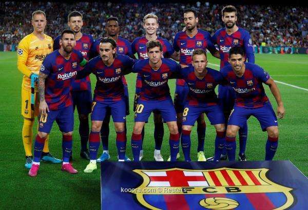 لاعبو برشلونة