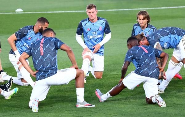 من مران ريال مدريد - أرشيفية 