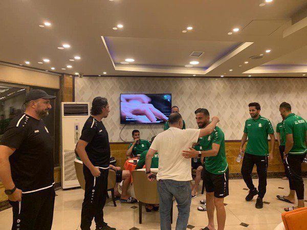 من زيارة الحوامدة لمعسكر فريق الوحدات