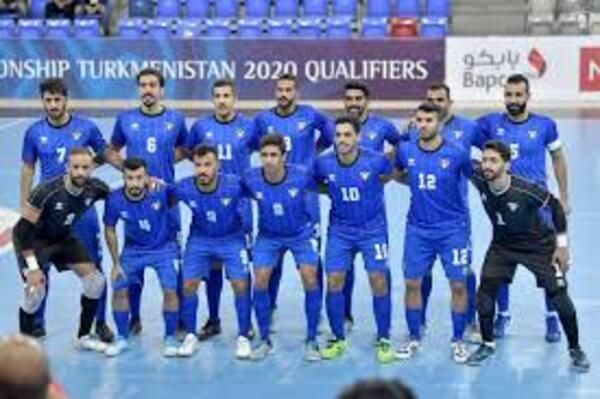 لاعبو منتخب الكويت للصالات