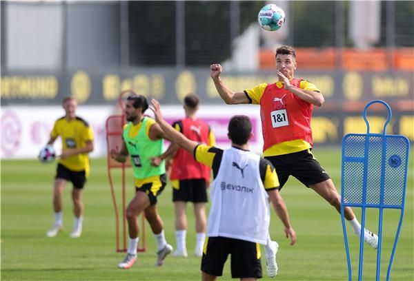 مونييه في تدريبات دورتموند