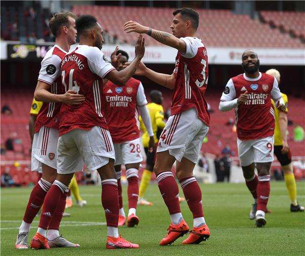 لاعبو آرسنال