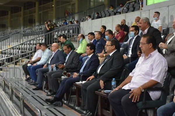من حضور وزير الرياضة