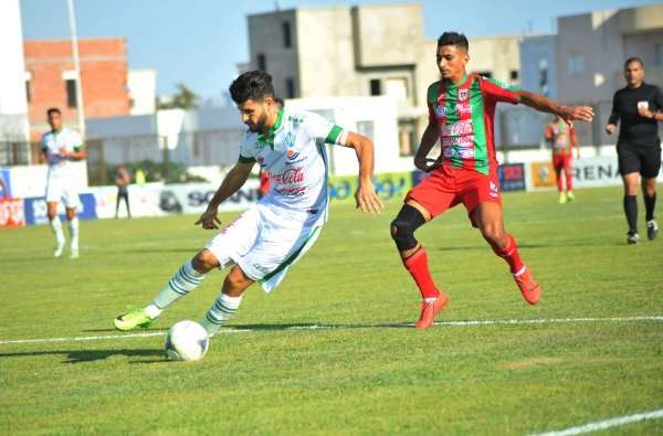 من مباراة الملعب التونسي وشبيبة القيروان