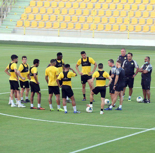 من تدريبات نادي الوصل