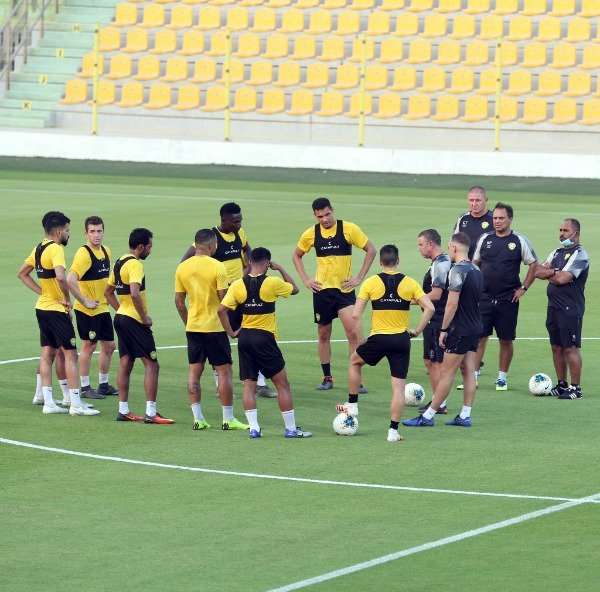 من تدريبات نادي الوصل