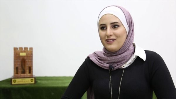 اللاعبة بشرى الشعيبي