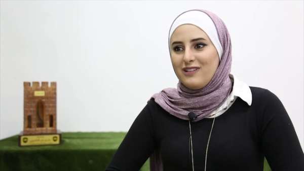 اللاعبة بشرى الشعيبي