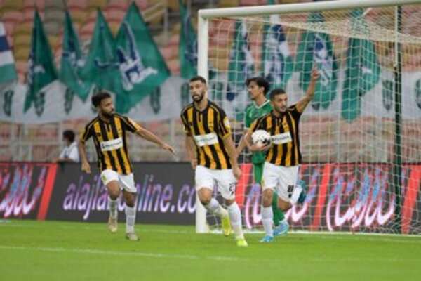 فرحة الاتحاد بهدفه