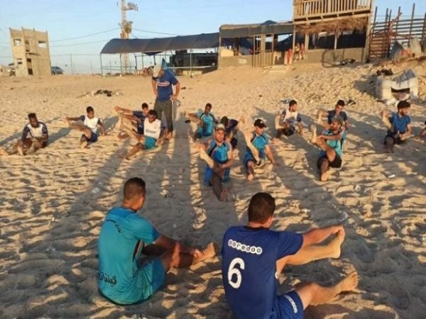 من تدريبات شباب رفح 