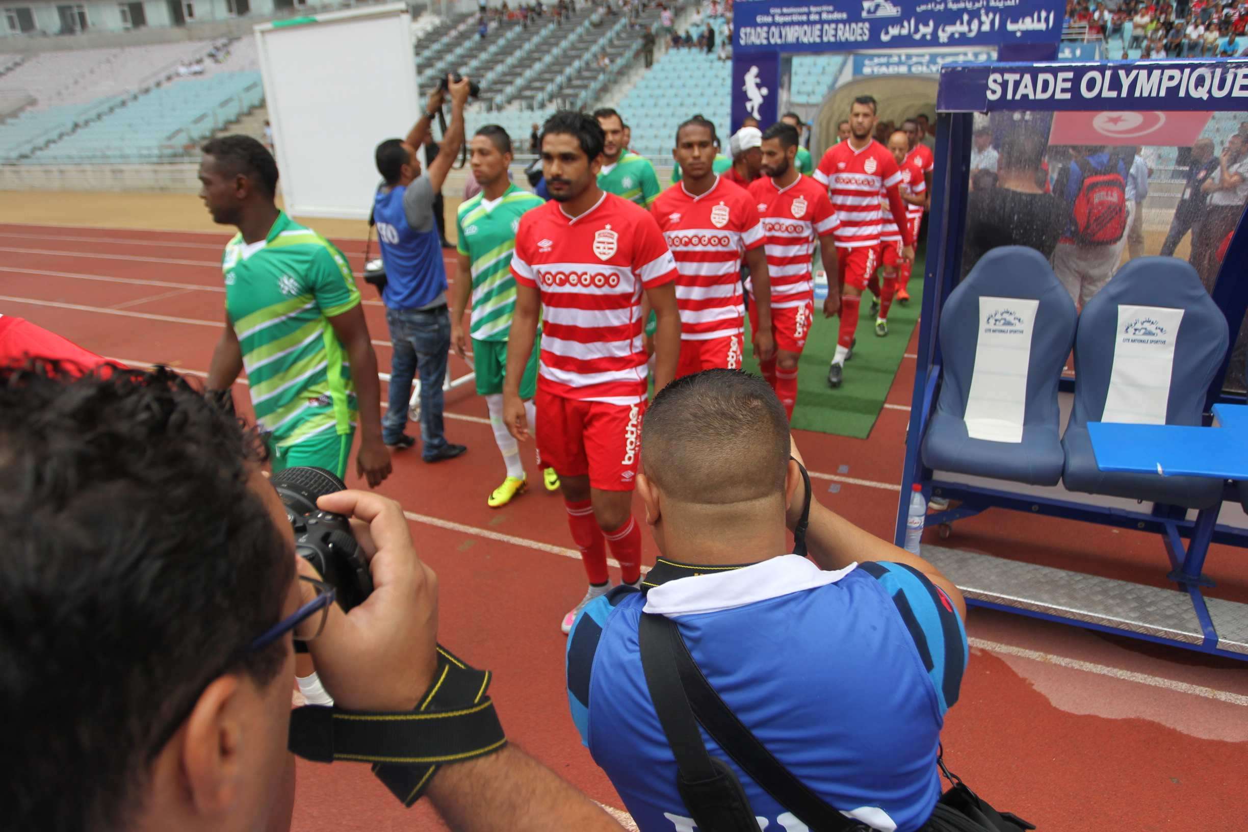 من مباراة سابقة بين الفريقين