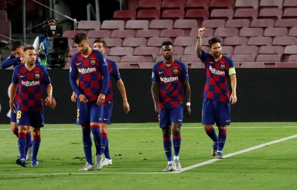 لاعبو برشلونة