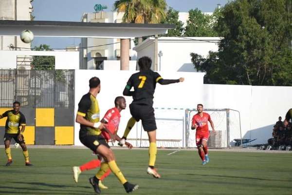 لقطة من المباراة