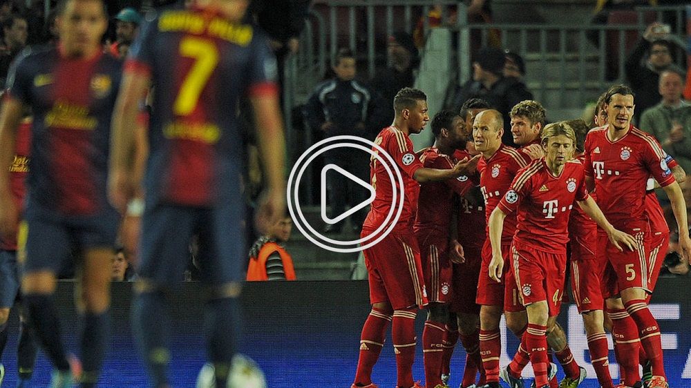 من مواجهة بايرن وبرشلونة