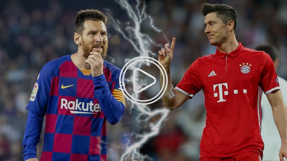 ميسي وليفاندوفسكي