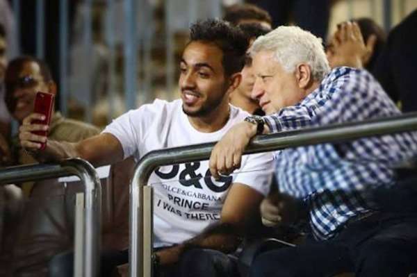 كهربا ومرتضى منصور - أرشيفية