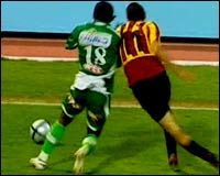 لقطه من المباره .. 