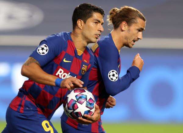 سواريز وجريزمان