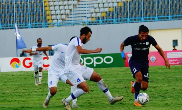 جانب من المباراة