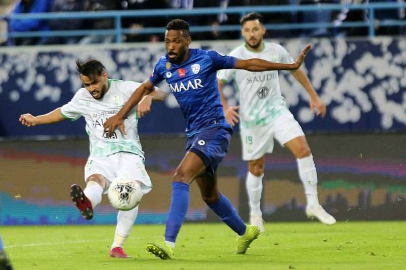 من لقاء سابق بين الأهلي والهلال