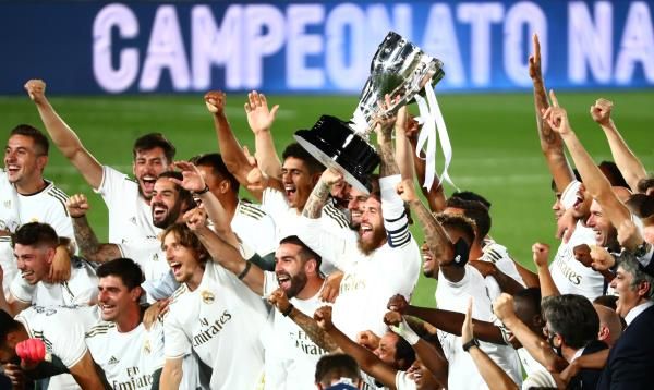 من تتويج ريال مدريد بالدوري