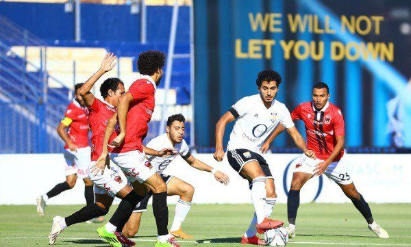 من مباراة الجونة ونادى مصر