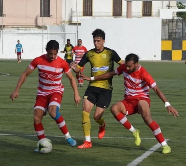 جانب من مباراة النادي الإفريقي والنادي البنزرتي 