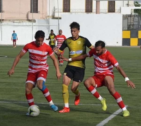 جانب من مباراة النادي الإفريقي والنادي البنزرتي 