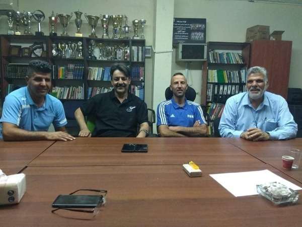 الجهاز الفني لفريق طوباس