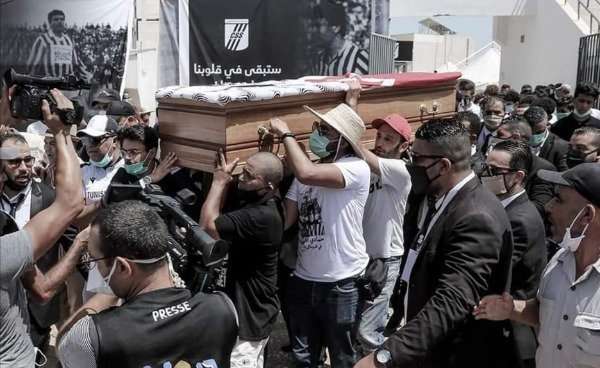 من جنازة حمادي العقربي 