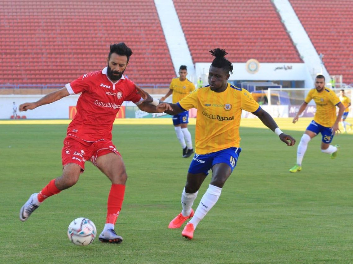 جانب من مباراة الإسماعيلي والحرس