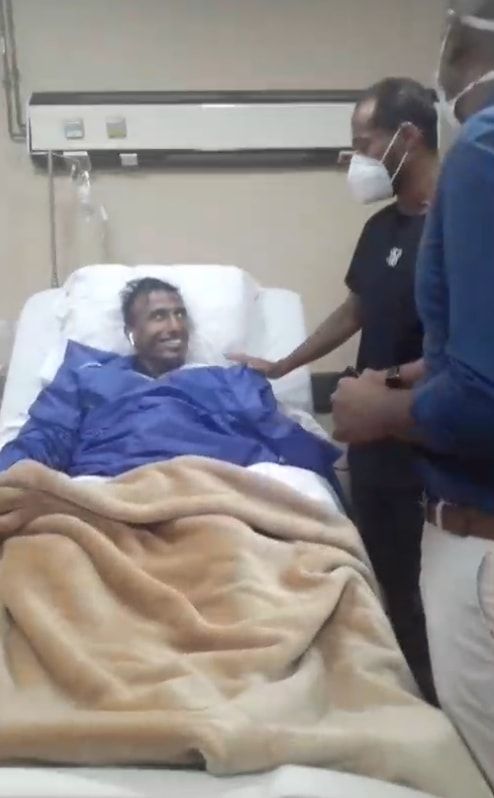 وليد سليمان يزور عبد الشافي 