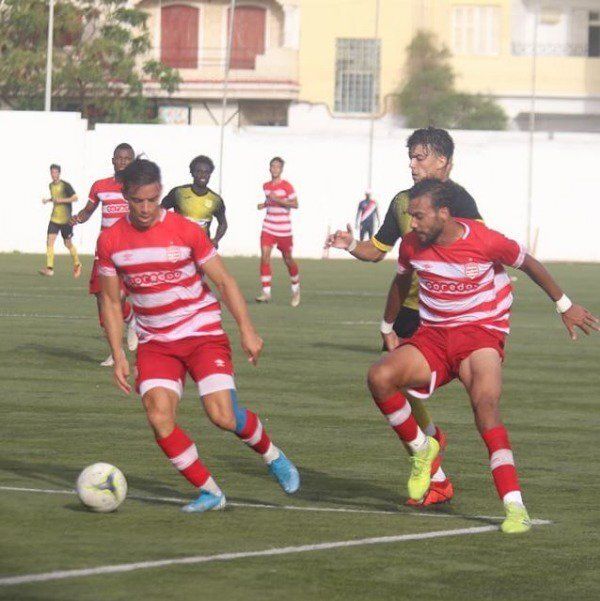 من مباراة البنزرتي والإفريقي