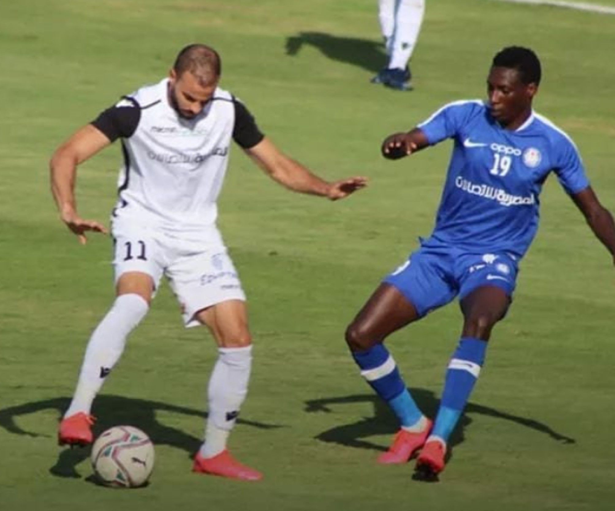 جانب من المباراة