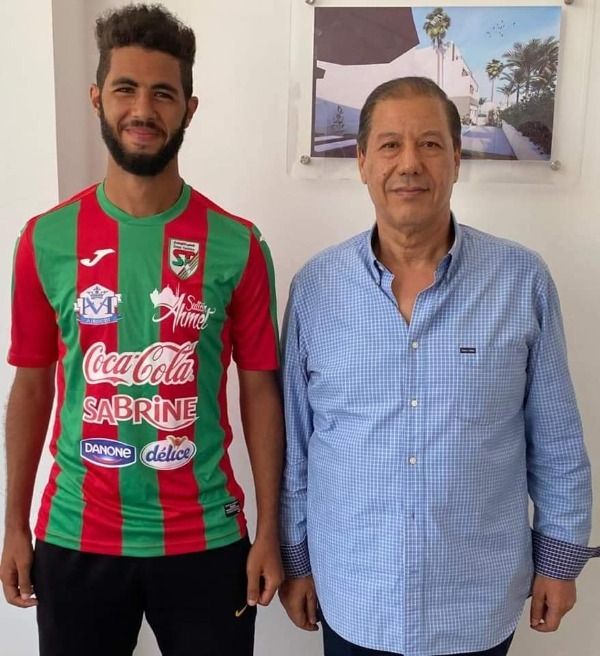  السعيدي مع رئيس الملعب