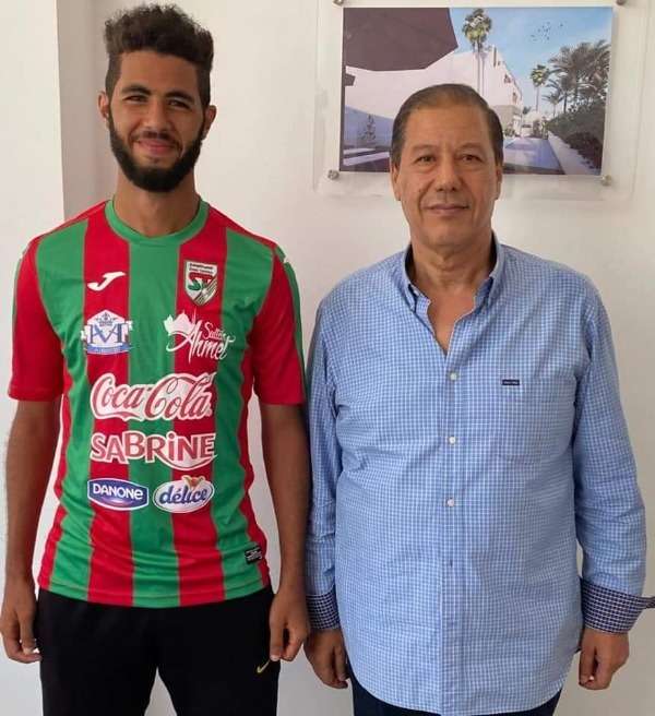 السعيدي مع رئيس الملعب