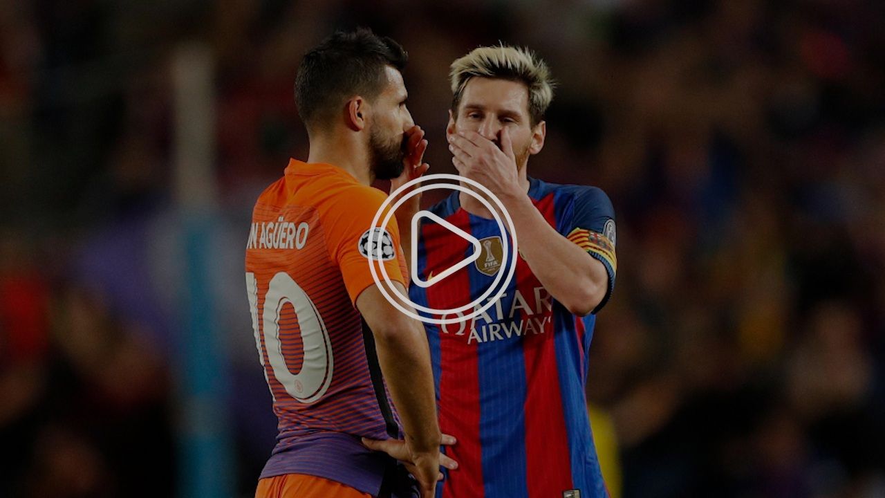 ميسي وأجويرو